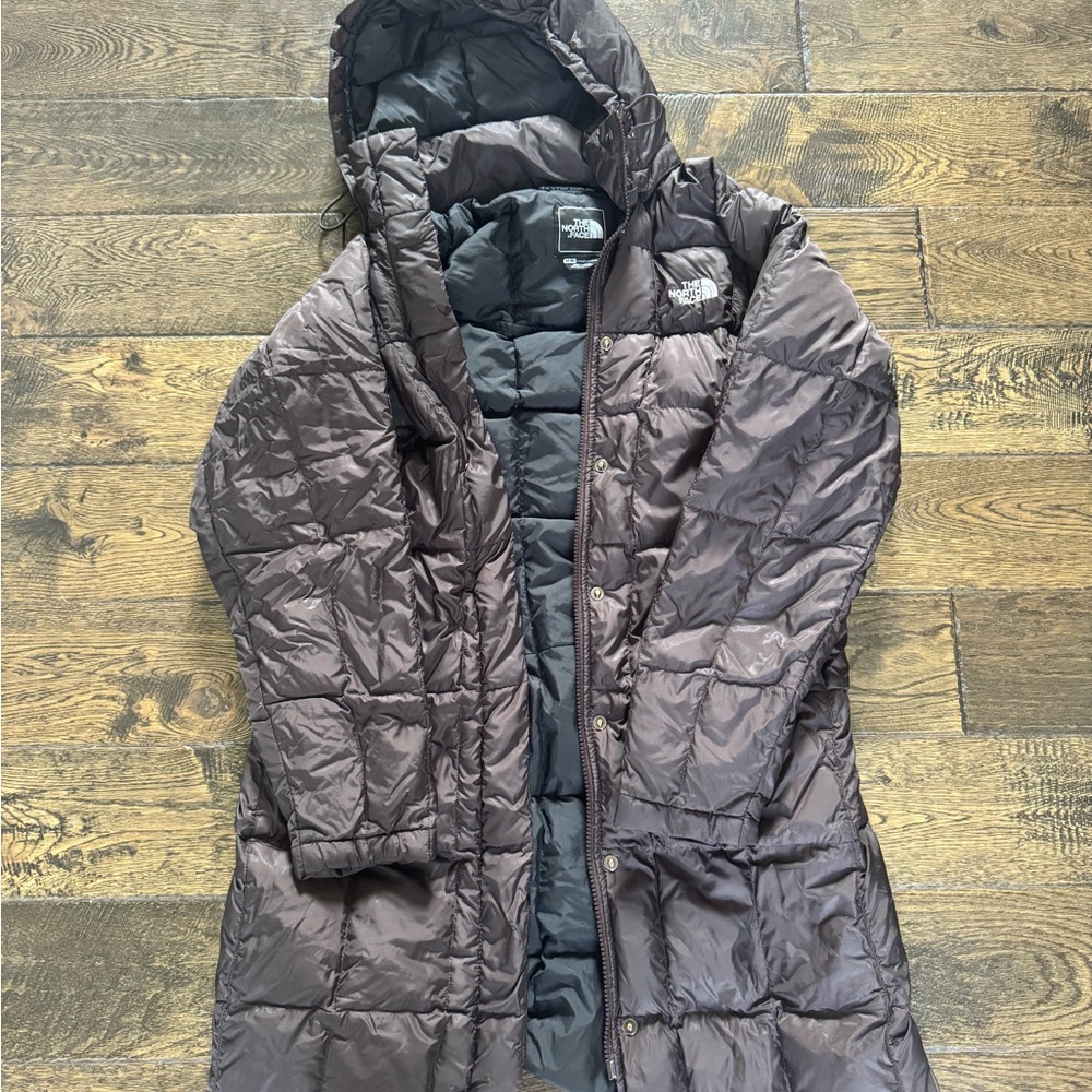 The North Face Women's Dark Brown Puffer Coat